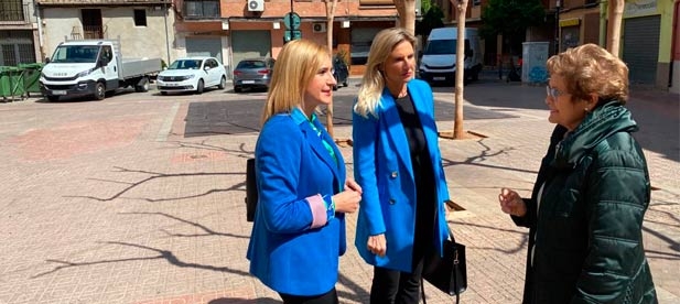 Pradas:  "La imagen de la ciudad habla de los castellonenses y Castellón lleva demasiado tiempo abandonado por un gobierno que no escucha ni atiende las demandas de los comerciantes."