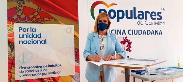 Pradas portavoz provincial del PP, anuncia una recogida de firmas por toda la provincia y mociones a todos los niveles "para defender la Constitución y la Justicia porque España no está en venta"