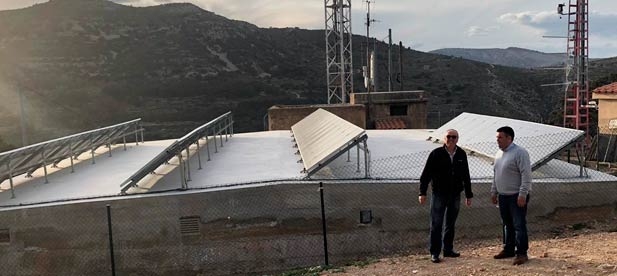 La nueva estructura ha sido subvencionada a través del Plan de Emergencias Hídricas gracias a la gestión del diputado provincial del PP David Vicente