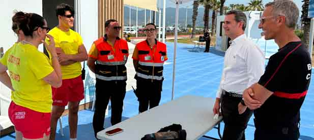La coordinaci&oacute;n inmediata entre servicios es clave para actuar con la m&aacute;xima eficacia, especialmente en un entorno como el litoral, donde la rapidez de respuesta resulta determinante para la atenci&oacute;n de cualquier incidencia