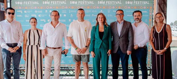 Carrasco insiste en que "la ciudad de Castellón necesitaba una iniciativa como el SOM Festival para dar un nuevo impulso para dar un salto de calidad en la oferta cultural y turística de la capital".