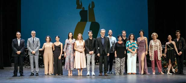 El Teatro Principal ha acogido la entrega de premios donde se ha distinguido con el premio de Teatro a Pedro Montalbán Kroebel