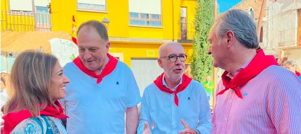 Tormo: "Somos un municipio que celebra su identidad con fervor y que demanda avanzar y progresar". La Romería "es el ejemplo de que cada vez que nos unimos hacemos cosas muy grandes"