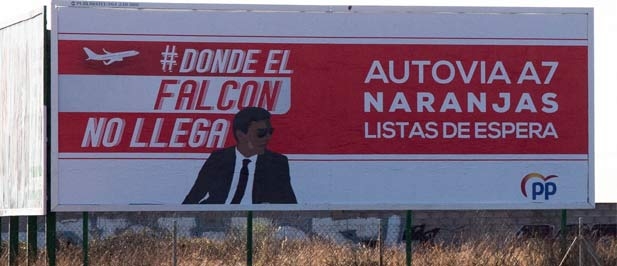 Los populares lamentan que Sánchez da la espalda a la provincia: a los cítricos, a las infraestructuras y a la creación de empleo