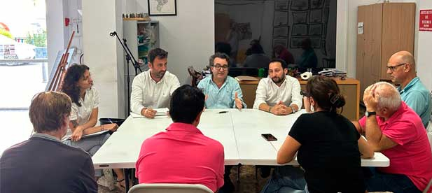 El edil destaca que la nueva infraestructura mejorará el entorno del Refeyme y acogerá eventos multitudinarios.