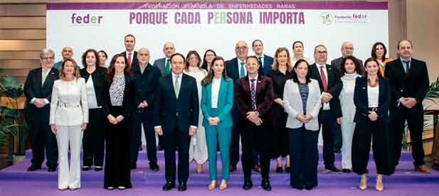 La reina Letizia presidi&oacute; el acto central por el D&iacute;a de las Enfermedades Raras, organizado por Federaci&oacute;n Espa&ntilde;ola de Enfermedades Raras (FEDER) en el Auditorio y Palacio de Congresos de Castell&oacute;n, con cerca de 500 asistentes.