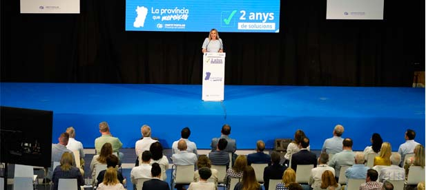 Sitúa al PP como el único partido "que siembra progreso y estabilidad". "Hoy cumplimos nuestra palabra, damos soluciones e inyectamos desarrollo. Y lo logramos pese al abandono de Sánchez"