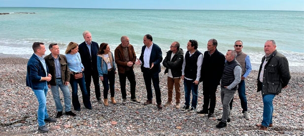 Aguilella anuncia que la exigencia de ejecutar los espigones previstos en 2015 para resolver los problemas erosivos en las playas situadas entre el puerto de Castellón y el de Sagunto