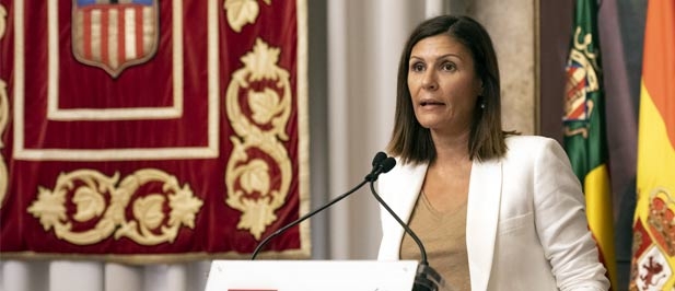 La portavoz adjunta del PP en Diputación, Mª Ángeles Pallarés, lamenta que el PSOE bloqueara sin argumentos el debate de una iniciativa en defensa del parany