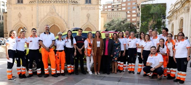 La alcaldesa participa en los actos organizados por el Departamento de Salud de Castellón y el Servicio de Emergencias Sanitarias de la Comunitat Valenciana con motivo del Día Mundial de la Parada Cardíaca
