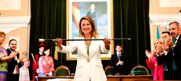 Hoy se ha constituido la nueva corporación municipal donde Begoña Carrasco ha sido proclamada alcaldesa de Castellón