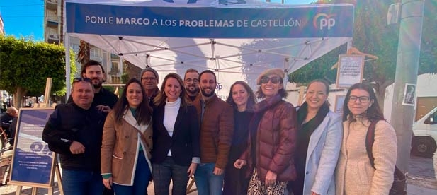 Carrasco: "Los castellonenses radiografían la ciudad, nuestro compromiso es dar solución a los problemas que denuncian en sus calles."