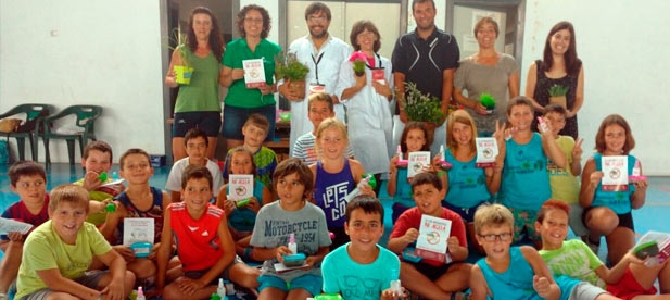 Cerca de un centenar de pequeños, de entre 9 y 10 años, de La Llosa, Alcossebre y Torreblanca han tomado parte en la iniciativa