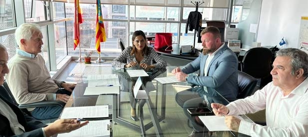 El diputado Iván Sánchez se ha reunido con Sabina Goretti