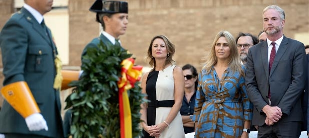 La primera presidenta de la institución provincial ha asistido al acto institucional de la festividad de la patrona de la Benemérita que ha tenido lugar este mediodía en Castellón.