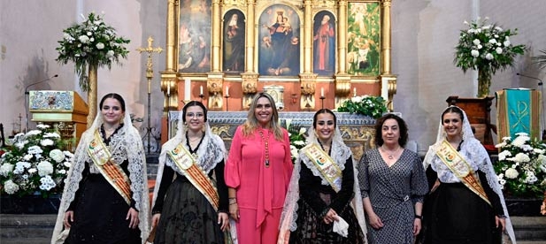 La presidenta de la Diputación Provincial de Castellón asiste a los actos en honor a la Virgen de la Asunción en Vilafamés y Matet