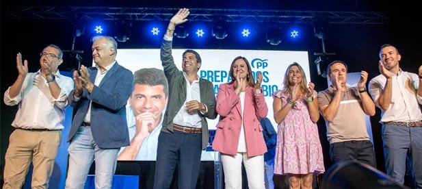 Barrachina: “El PP de la Comunitat liderado por Carlos Mazón es una alternativa real al colapso sanitario, al infierno fiscal y a la ausencia de modelo industrial”
