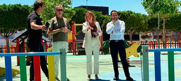 Carrasco destaca el mantenimiento de las zonas de juego y actividad física para una ciudad más saludable Carrasco destaca el mantenimiento de las zonas de juego y actividad física para una ciudad más saludable