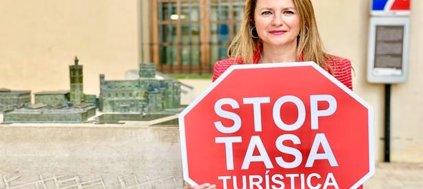 Carrasco: "Reivindicamos hoy más que nunca la campaña "STOP Tasa Turística", por ser del todo inoportuna"