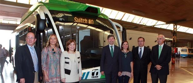 Castellón estrena el nuevo vehículo TRAM para la futura Línea 1